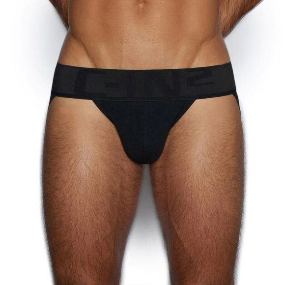 C-IN2  Size "Medium" Men's C-Theory Athletic Supporter - Black - Jockstrap - Picture 12 of 13